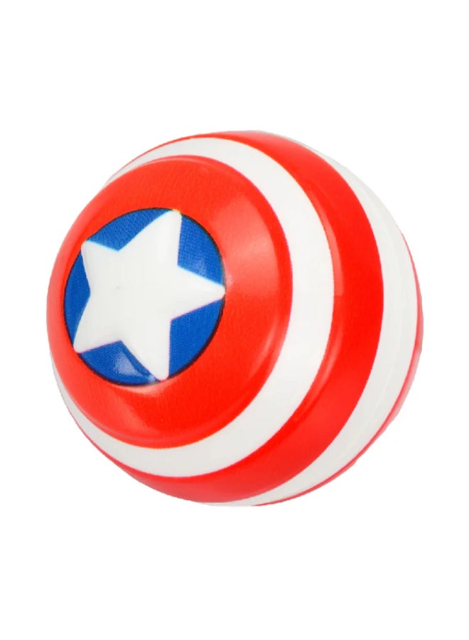 EOLO كرة مارفل كابتن أمريكا المرنة القابلة للارتداد الفائقة - Image 1